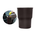 thumbnail image 4 of Cubo de basura para coche con gancho, portavasos para vehículo, mini cubo de basura portátil Marrón, 4 of 9