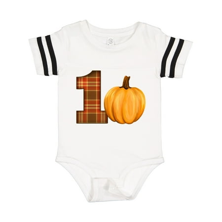 

Inktastic 1 Pumpkin Gift Baby Boy or Baby Girl Bodysuit