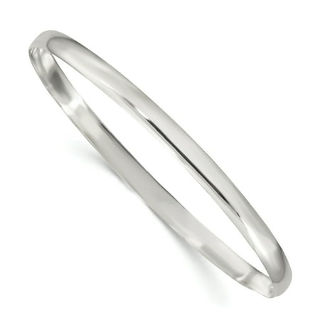- 925 Sterling Silver 4mm Solid Plain Slip On Bangle Bracelet Cuff Expandable Stackable 7 Inch Fine Jewelry Ideal Gifts For Women Gift Set From Heart