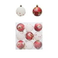 thumbnail image 2 of Honeeladyy 9 PCS Christmas Ball Ornaments for Tree, Glittering Hanging Bulbs Pendants for Christmas Tree Decorations, 2 of 6