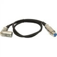 thumbnail image 2 of Seismic Audio XLRRS2, 3' XLR Female to Right Angle Male Patch Cable, 2 of 3