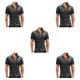 thumbnail image 2 of Qarigey Camisa de mezclilla para hombre Camiseta de vaquero ajustada de manga corta con ajuste musculoso Type2 NO2, 2 of 6