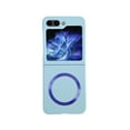 thumbnail image 2 of Allytechgroup Galaxy Z Flip 6 Case Magnetic, Compatible with Magsafe Slim Fit Shockproof Anti-Scratch Wireless Charging Support Bumper Phone Case for Samsung Galaxy Z Flip6, Skyblue, 2 of 9