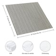 thumbnail image 3 of Werpe Stripes Polyester Cloth Napkin Reusable Home Decor Set of 4 12x12 inches 6 PCS, 3 of 7