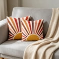 thumbnail image 5 of Lzobxe Soft Pillowcases, Fade Resistant Outdoor Cushion Cover, Coconuts Palm Embroidered Decorative Throw Pillow Cover for Garden Courtyard Chair, 5 of 6