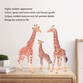 thumbnail image 4 of Giraffe Family Action Figure Set, Simulation Decorative Giraffe Figurines  For Kids Presents, 4 of 8