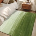thumbnail image 5 of Abstract Ocean Washable Area Rugs 3'x5', Green Gradient Oil Painting Texture Low Pile Throw Living Room Rug Non-Slip Sturdy Edge Binding Carpet for Indoor Entryway Bedside Kitchen, 5 of 9