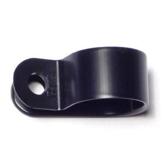 5/8" x 1/2" Black Nylon Plastic Strap WCUBN-087 (10 pcs.)
