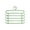 🔥 Green_New#1011, variant on Pants Hanger 5-Tier Trouser Rack | Multifunctional Closet Organizer | Space Saving Multi-Layer Plastic Pants & Skirt Storage | Clip & Hook Design | Holds 5 Items | 15.15x13.58x0.59in | 1 Pc