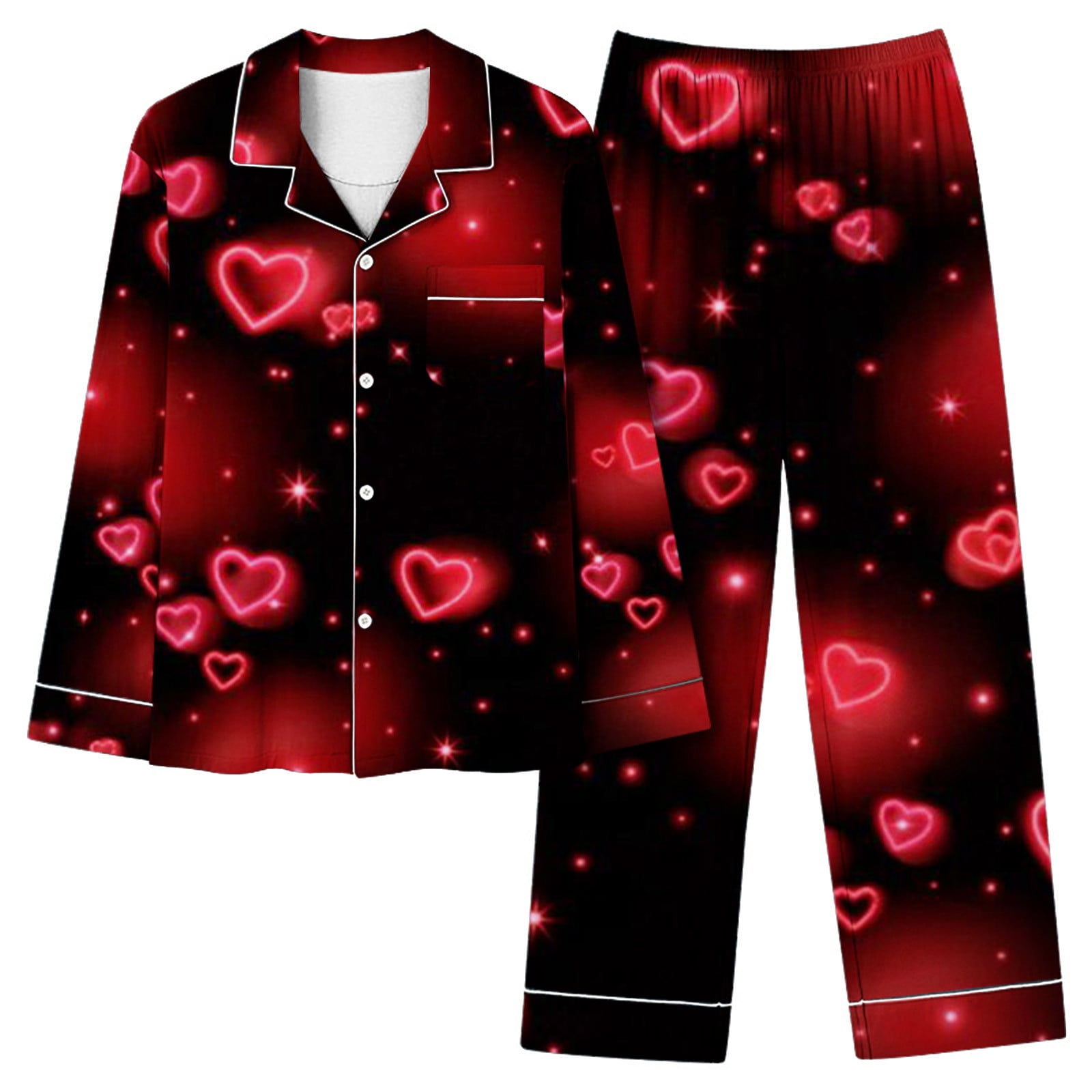 Valentine's day pjs womens sale