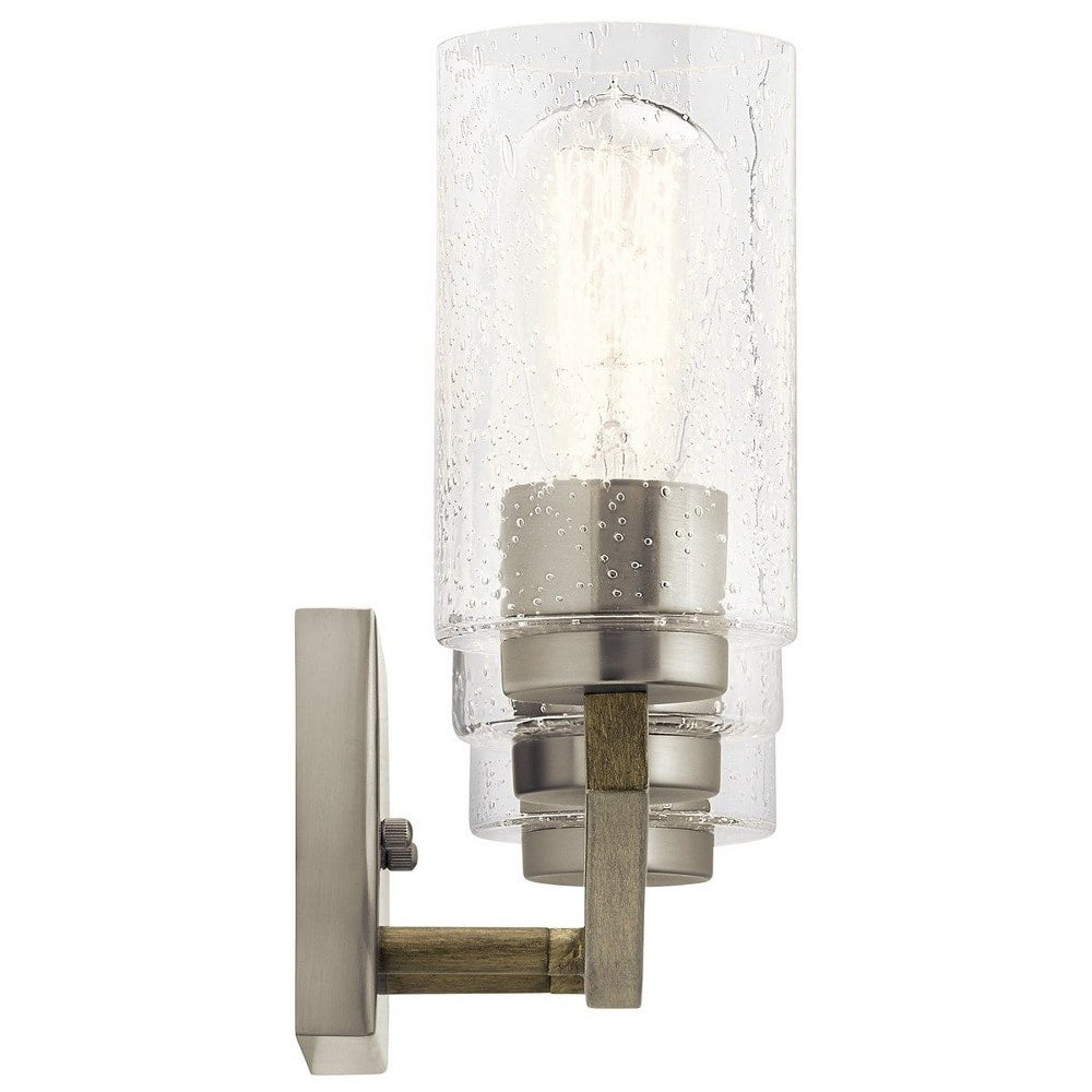 -3 Light Bathroom Light Fixture Damp Location Rated with Lodge/Country/Rustic Style-9.25 inches Tall By 24 inches Wide Bailey Street Home