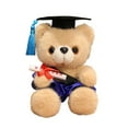 thumbnail image 2 of Uscallm under $5 7Pcs Graduation Bear Doll, Graduation Gift Stuffed Animal Bear, Doctoral Graduation Teddy Bear, PlushToyfor Graduates, Academic Celebration Decor, Soft Plush Doll with Cap, 2 of 9