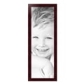 thumbnail image 2 of ArtToFrames 10" x 30" Mahogany Picture Frame, 10x30 inch Brown MDF Poster Frame (WOM-3978), 5 Pack, 2 of 8
