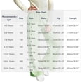 thumbnail image 4 of YUANxueke Girls Elastic Waist Pants Casual Striped Outdoor Straight Leg Soft Comfy Trousers for 4-16 Years, 4 of 6