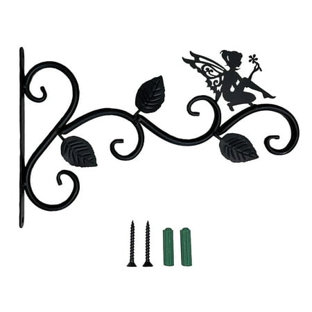 

Hanging Plants Bracket 11.8 inch Wall Planter Hook with Screws Included Decorative Hanger for Bird Feeders Wind Chimes Indoor Flower Pot Lantern Outdoor Indoor Patio Decor Fairy