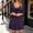 Purple Dresses for Women, variant on Ygbgbb Women V‑Neck Tie Front Mini Dress, Three‑Quarter Sleeve Ruffled Hem A‑Line Flowy Dress for Casual Outing and Dating Blue L