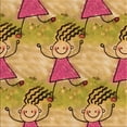 thumbnail image 1 of Ahgly Company Machine Washable Indoor Square Transitional Beer Orange Area Rugs, 7' Square, 1 of 7