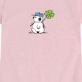 thumbnail image 3 of Peanuts - Olaf Clover Fitted Short Sleeve Graphic T-Shirt, 3 of 6