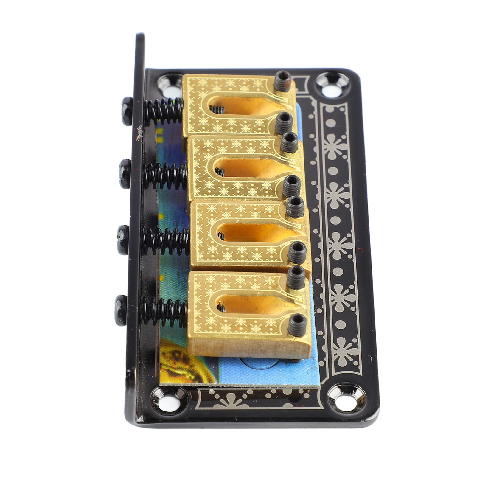 4 String Guitar Fixed Bridge Electric Bass Hardtail Saddle Bridge Tool