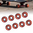 thumbnail image 3 of 8 Pcs Bearings, High Wear Resistant for Skate Skateboard Trucks Scooters Wheel Roller Skate - orange, 3 of 9