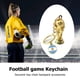 thumbnail image 5 of Llavero modelo de bandera nacional, llaveros de fútbol portátiles, regalos para niños (Argentina) Likrtyny Para estrenar, 5 of 6