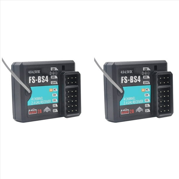 2X para Receptor -BS4 con de Estabilización Giroscópica para -IT4S / -GT5 RC Car Boat Accesorios