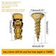 thumbnail image 3 of Juego de Tornillos de Expansión de 6x14mm para Reparación de Bisagras de Armario, Restauración de Roscas Dañadas, Múltiples Tamaños de Paquete para Fijación Segura de Puertas, 3 of 9
