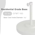 thumbnail image 4 of Pemberly Row 50 lbs Base (for Patio Umbrella) in White, 4 of 5