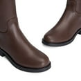 thumbnail image 5 of DREAM PAIRS Women's Knee High Riding Boots, Classic Equestrian Style Tall Boots with Buckle Strap, 5 of 8