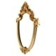 thumbnail image 3 of 1 espejo colgante con relieve vintage, espejo decorativo creativo para el hogar, dorado, 3 of 5