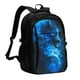 thumbnail image 1 of Fotbe Wolf Mochila con Estampado y Puerto USB para Hombre y Mujer, Mochila Antirrobo, Mochila de Viaje, Mochila Escolar, Mochila Universitaria, 1 of 7