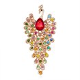 thumbnail image 1 of Broches grandes de pavo real, broche para mujer, broche de Fénix a la moda, broches para mujer, broche de ropa de mujer con diamantes de imitación de color JAMW Sencillez, 1 of 5
