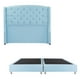 thumbnail image 1 of Box Base Cama King Size + Cabecera Sitka Azul Cielo, 1 of 6