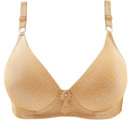 

Henpk Clearance Bras for Women Woman S Comfortable Plus Size Breathable Bra Underwear No Rims