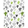 thumbnail image 2 of Cactus Throw Blanket, Cute Super Soft Warm Bed Bedding Blankets for Couch Bedroom Sofa Office, All Season Cozy Flannel Plush Blanket Gifts for Kids Teens Adults, 60"X50", 2 of 6