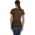 thumbnail image 2 of Fruit of the Loom Women's 5 oz 100% Heavy Cotton HD T-Shirt L3930R Chocolate S, 2 of 3