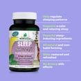 thumbnail image 4 of American BioSciences SLEEPSolve 24/7 Healthy Sleep Support - Made with Melatonin, Magnolia Bark, Ziziphus, Jujuba, 5-HTP and Magnesium - Gluten-Free - 30 Capsules, 4 of 7