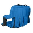 thumbnail image 3 of Cascade Mountain Tech 22" Wide Reclining Stadium Seat - with Pocket - Royal Blue, 3 of 10