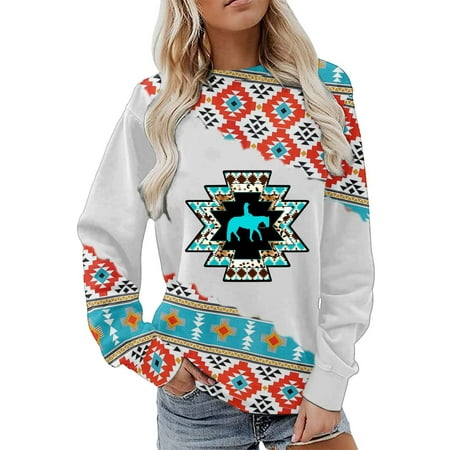 

Aueoeo Cute Clothes for Teen Girls Hoodies for Teens Girls Women s Fashion Printed Loose T-Shirt Long Sleeves Blouse Round Neck Casual Tops Sweatshirt Hoodies