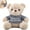 Hoodie-Gray, variant on Personalized Teddy Bear as Customized Gifts for Women Men with Text+Photo as Gifts for Valentines Day Christmas (8 IN--Text+Photo)