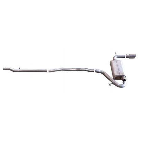 Cat-Back Single Exhaust System, Aluminized Fits select: 2007-2011 JEEP PATRIOT, 2012 JEEP PATRIOT SPORT