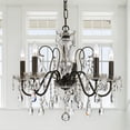 thumbnail image 5 of Crystorama Lighting - Chandelier - Butler - 5 Light Chandelier in Traditional, 5 of 6