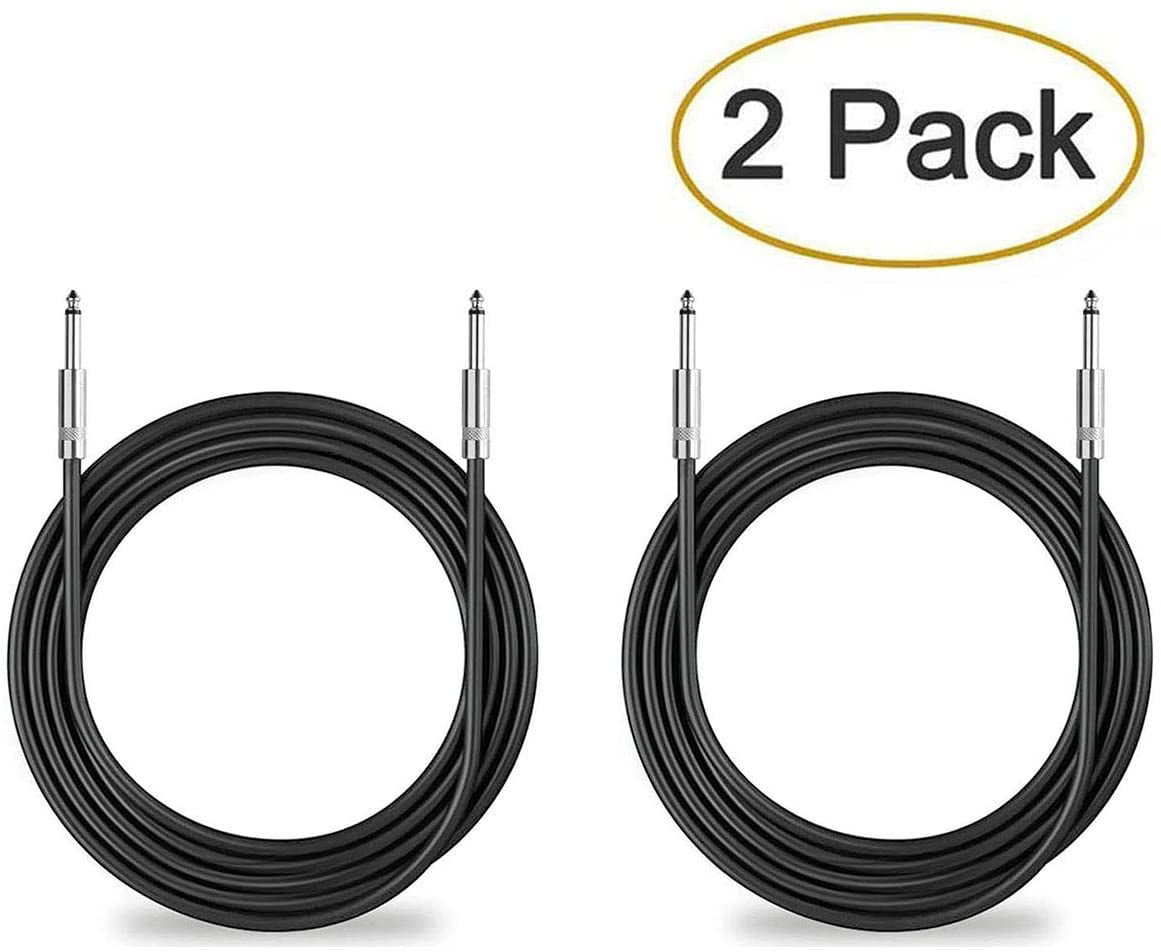 100 Foot 1/4 to 1/4 12 Gauge Speaker Cable for PA DJ Speakers 