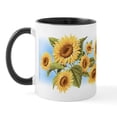 thumbnail image 2 of CafePress - Sunflower Mug - 11 oz Ceramic Mug - Novelty Coffee Tea Cup, 2 of 6