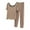 Khaki, variant on SwiftWear Pajamas for Women Set Soft ModalLoose Short Sleeve T-Shirt & Drawstring Pants Pajama Set - Breathable, Cozy Loungewear
