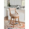 thumbnail image 2 of Pemberly Row Contemporary 26" Wood Big and Tall Counter Stool in Brown, 2 of 9
