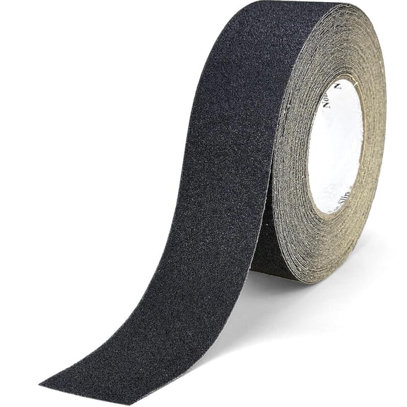 FOIDEV Heavy Duty Anti Slip Tape - 2" x 33' Premium Industrial Grade Grit 80 - Non-Skid Traction Grip Tape for Outdoor Stairs, Steps, Ramps, Boats, Decks - Waterproof, Weather & Wear Resistant