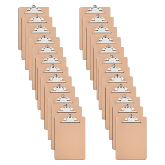2392955 Hardboard Clipboard, 9-Inch x 12-Inch, 24/CT