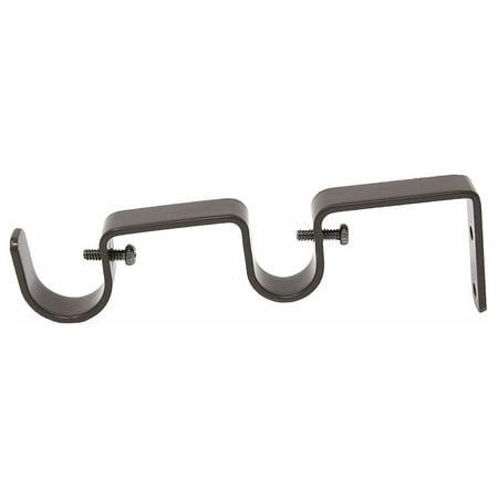 Urbanest Double Curtain Rod Bracket For 1 And 3 4 Rod Bronze