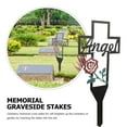 thumbnail image 3 of unbranded Estaca De Cruz Memorial De Metal Para Jardín Y En Cementerios, 3 of 6